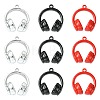 12Pcs 3 Colors Opaque Acrylic Pendants SACR-FS0001-52-1