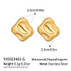 304 Stainless Steel Stud Earrings for Women FD2430-1-1