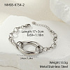 304 Stainless Steel Link Bracelets FS-WG50FE5-06-1