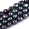 Natural Cultured Freshwater Pearl Beads Strands PEAR-N014-10C-3