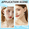 40Pcs 304 Stainless Steel Leverback Earring Findings STAS-SC0006-49-5