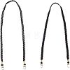 WADORN® 2Pcs 2 Style Braided Cord Bag Straps FIND-WR0005-36-1