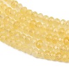 Dyed Natural Malaysia Jade Rondelle Beads Strands G-E316-2x4mm-47-7