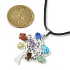 Alloy Tree of Life Pendant Necklaces NJEW-JN04559-02-3