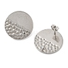 304 Stainless Steel Stud Earrings Findings EJEW-R151-01P-03-2