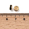 Brass Rhinestone Beads RB-K001-02G-03-2