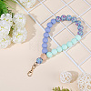 1Pc Silicone & Wood Pendant Decorations HJEW-BM0001-61B-4
