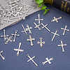 36Pcs 9 Styles Religion Themed Alloy Pendants FIND-TA0002-56-15