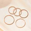 304 Stainless Steel Plain Band Rings STAS-I160-F-KCG-1