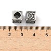 Retro 316 Surgical Stainless Steel European Style Beads STAS-L307-15AS-02-3