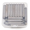 (Defective Closeout Sale) Iron Seal Stamps Set AJEW-XCP0003-58-4