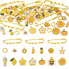 DIY Brooch Making Kits DIY-TA0014-87-2