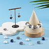 60Pcs 4 Colors Acrylic European Beads SACR-TA0001-80-7