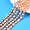 Natural Cultured Freshwater Pearl Beads Strands PEAR-N012-06B-1