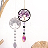 Natural Amethyst Sun Catcher Pendant PW-WG12E1A-04-1