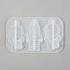 DIY Spaceman Silicone Pendant Molds DIY-P006-27-4