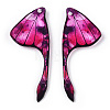 Epoxy Resin Wing Pendants RESI-TAC0021-96A-2