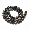 Natural Llanite Beads Strands G-R485-12-8mm-2