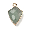 Natural Green Aventurine Pendants G-K422-01G-04-1