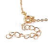 Natural Lapis Lazuli Wire Wrapped Pendant Necklaces NJEW-JN03080-03-3