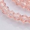 Bicone Glass Beads Strands EGLA-P016-3mm-10-3