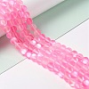 Synthetic Moonstone Beads Strands G-E573-01B-25-4