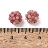 Natural Rhodonite Woven Beads GG-CBA2E9C-C03-02-3