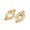 304 Stainless Steel Connector Cabochon Settings STAS-L303-29G-2