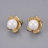 Iron Hair Clip and Stud Earrings Jewelry Sets SJEW-E331-03-2