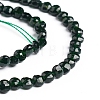 Synthetic Green Goldstone Beads Strands X-G-E560-C01-4mm-3