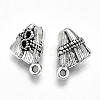 Tibetan Style Alloy Charms TIBE-S323-064AS-RS-3