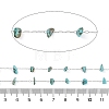 Handmade Natural Turquoise Chip Beads Chain CHS-H028-06A-04-2