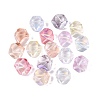 Electroplate Transparent Glass Beads EGLA-Q140-01-A01-1