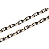 3.28 Feet Electroplate Brass Soldered Cable Chains X-CHC-M005-02-FF-1