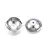 Non-Tarnish 304 Stainless Steel Bead Caps STAS-S057-48C-P-3