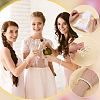 24Pcs Glass Pearl Bracelets & Plastic Claw Hair Clips Sets SJEW-PH00011-3