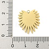 PVD Vacuum Plating 304 Stainless Steel Pendants STAS-L278-038G-3