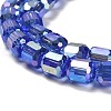 Electroplate Glass Beads X1-EGLA-D030-19H-3