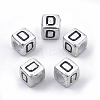Plated Acrylic Beads X1-PB43C9308-D-1