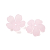Frosted Acrylic Bead Caps AC-CBA1E6C-08-3