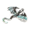 Alloy Rhinestone Big Pendants X-FIND-I060-01AS-04-2