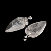 Quartz Crystal Pendants G-H359-04P-08-3