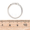 Brass Cuff Open Rings RJEW-D342-01P-3