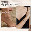 40Pcs 8 Colors Waxed Polyester Cord Bracelets Making AJEW-CJ00017-7