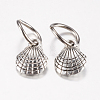 Tibetan Style Alloy Pendants PALLOY-F199-16AS-2