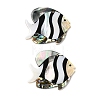 Natural Freshwater Shell & Black Lip Shell & Paua Shell Pendants X-SHEL-F007-14-1
