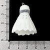 Flocking Opaque Sports Theme Resin Pendants LS-RESI-D017-01A-P-3