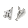 304 Stainless Steel Pendants STAS-I367-08G-2
