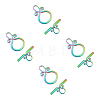 PVD Vacuum Plating 304 Stainless Steel Toggle Clasps STAS-UN0009-83M-1