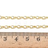 3MM Brass Cable Chain Necklaces for Women NJEW-K271-10G-5